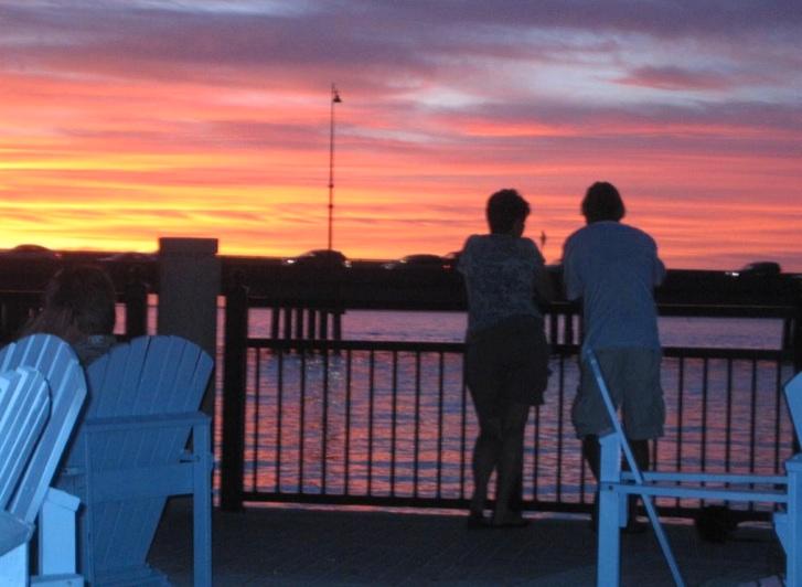 Sunsetfrom Tiki bar
